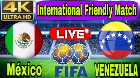 México VS Venezuela feminil En vivo Amistoso | International Friendly match