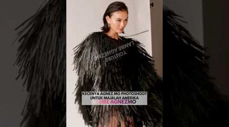 Kibasan Kece Agnez Mo di Photoshoot Majalah Popular Amerika #agnezmo