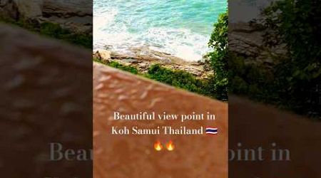 Amazing view point in Koh Samui Thailand. 