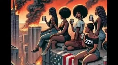 Black Women Minding Their Business as the Country Burns