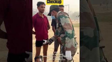 Army medical checkup #army #indianarmy #armylover #greenscreen