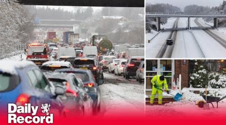 Storm Bert causes disruption as Scots urged not to travel “unless absolutely necessary”