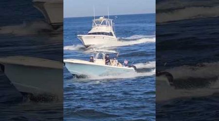 Boats Vitamin Sea &amp; Sea Quest Head Through The Manasquan Inlet