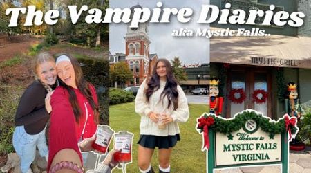 TRAVEL VLOG TO MYSTIC FALLS (The Vampire Diaries) in Covington, GA