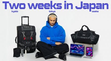 My Travel Bags + Tech Essentials // 2 weeks in Japan