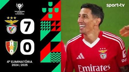 Resumo: Benfica 7-0 Estrela Amadora - Taça de Portugal | sport tv