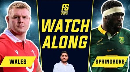 SPRINGBOKS VS WALES LIVE | Wales vs South Africa | Live Commentary &amp; Watchalong