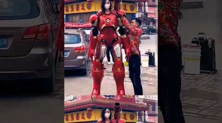 एक लड़की बनी रोबोट #robot #ironman #cosplay #shorts #trends #shortvideo #viralshort #shortsfeed #rap