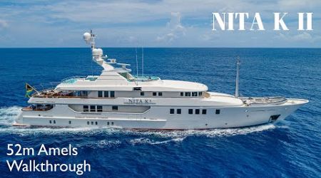 NITA K II - 52M AMELS YACHT FOR CHARTER WALKTHROUGH