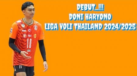 DEBUT DONI HARYONO DI LIGA VOLI THAILAND || Kohkood Cabana vs Nakhon Ratchasima