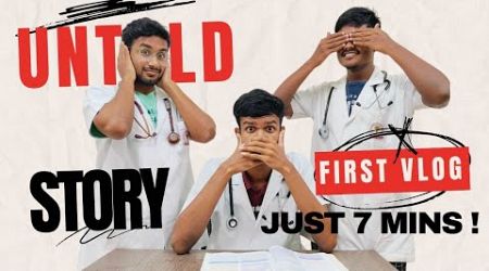 Entire First Medical Year in just 7 minutes!!! A Story that no one had narrated you | Just a Club