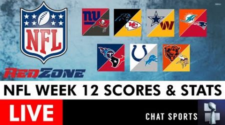 NFL Week 12 RedZone Live Streaming Scoreboard, Highlights, Scores, Stats, News &amp; Analysis