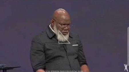 Full Video: Bishop TD Jakes SUFFERS a Medical Emergency During Sunday AM Service