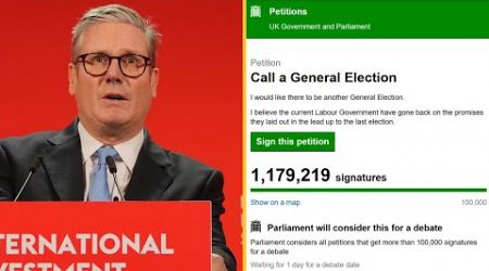 UK DEMANDS EMERGENCY ELECTION: General Election Petition Shakes Labour Government