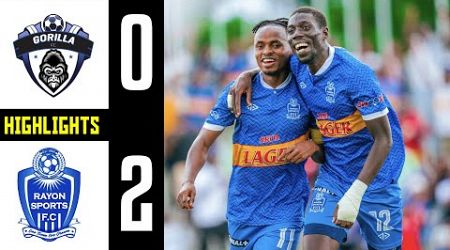 REBA IBITEGO BYIZA: GORILLA FC 0-2 RAYON SPORTS || FALL NGAGNE NA KEVIN | EXTENDED HIGHLIGHTS