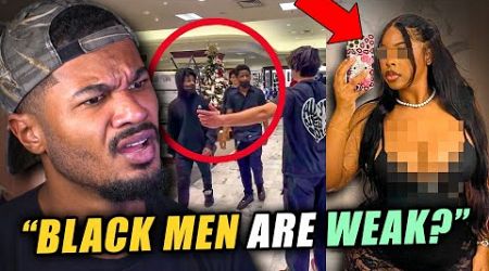 Woman slanders black men for standing on business