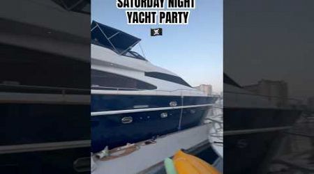 SATURDAY NIGHT ON YACHT in LA! #shorts #youtubeshorts #subscribe #losangeles