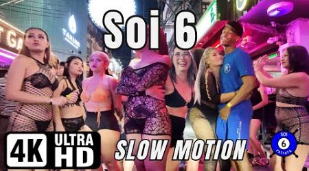 Soi 6 | Pattaya | Slow Motion | 26-10-2024 | 4K Ultra HD 60FPS