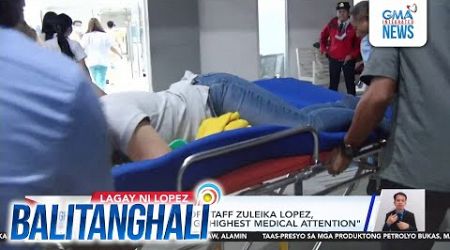 VMMC - OVP Chief of Staff Zuleika Lopez, nakatanggap ng &quot;highest Medical attention&quot; | Balitanghali