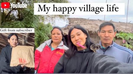 My happy village life with parents || Arunachal Pradesh village lifestyle vlog 