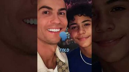 Ronaldo doesn&#39;t like Jr&#39;s lifestyle