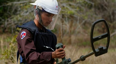 UN chief, pope call for nations to end the use of antipersonnel land mines