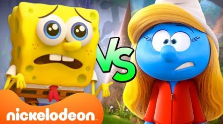 SpongeBob vs Smurfs: Who Gets Lost More? 