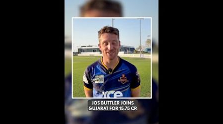 Jos Buttler shares his excitement to join Gujarat Titans! | #IPLAuctionOnJioStar