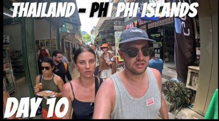 Phi Phi Island Is CHAOS! Day 10 in Thailand