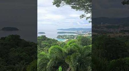 Stunning View of Karon Beach from Karon Viewpoint Phuket Thailand