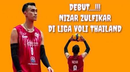 Debut Nizar Zulfikar Bersama Diamond Food Di Liga Voli Thailand