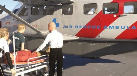 Microsoft Flight Simulator 2024 - Medical Evacuation (MEDEVAC) - GAMEPLAY