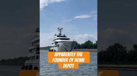 dreAMBoat coming in #locks #homedepot #yacht #million #subscribe #rock