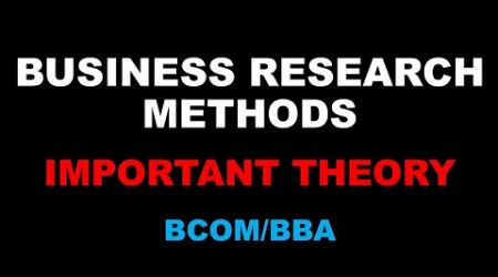 BUSINESS RESEARCH METHODS | MEASUREMENT AND SCALING | IMPORTANT TOPICS | BCOM | BBA | CALICUT