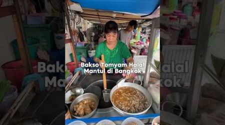 Kalo lagi di Bangkok, wajib cobain kuliner Bakso Halal satu ini gaess! #kulinerbangkok #kulinerjogja