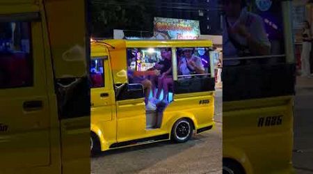 Phuket night life enjoying in royal tuk tuk #phuketnightlife #thailandtravel #tuktuk #patongbeach