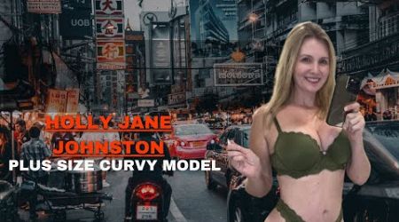 Mature Plus Size Curvy Model Holly Jane Johnston ✅ Biography, Wiki, Lifestyle &amp; Facts..