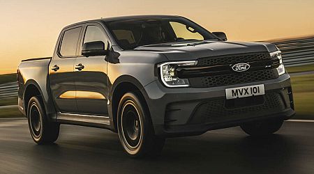 2025 Ford Ranger MS-RT in Thailand – race-style bodykit, 40 mm lower, 3.0L V6 turbodiesel, RM225,400