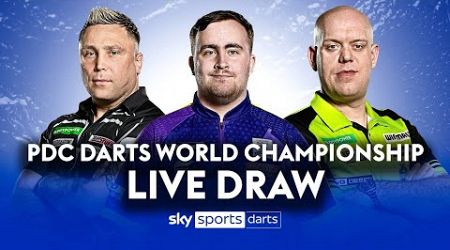 PDC WORLD DARTS CHAMPIONSHIP DRAW LIVE!