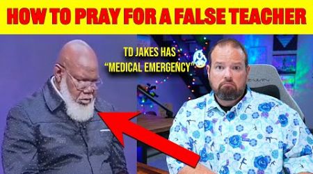 TD Jakes Has A Medical Emergency on Stage!!! How Should Christians Respond?