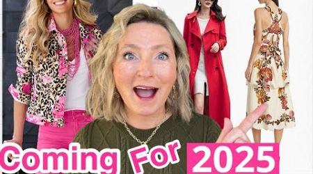 The Top 10 Spring 2025 Trends that will be Everywhere Next Year