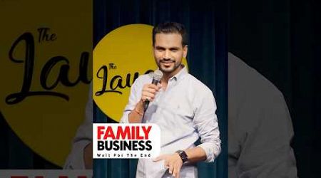 Family Business | Crowd Work Stand Up Comedy By Vikas Kush Sharma #shorts #standupcomedy