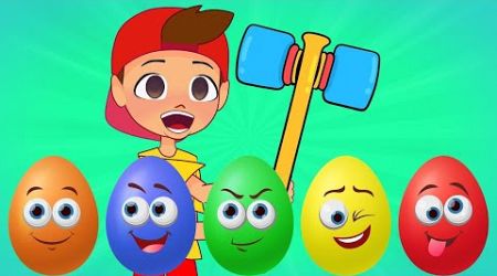 Finger Family Color Song + More Popular Kids Songs | Nick and Poli Cartoons