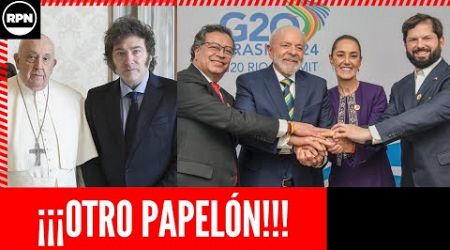 ¡¡¡OTRO PAPELÓN!!! LOS ATAQUES DE LOCURA DE MILEI NOS METEN NUEVAMENTE EN UN ESCÁNDALO INTERNACIONAL