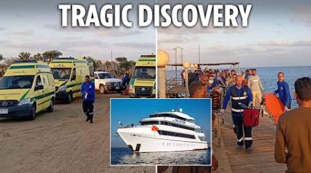 Three bodies found after tourist yacht sinks off Egypt leaving 16 missing including 2 Brits