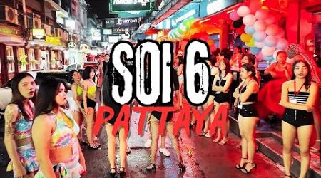 A Night Walk Through Soi 6 Pattaya – Must-See! #soi6pattaya