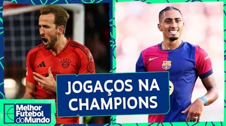 BAYERN X PSG; BARCELONA X BREST; ARSENAL X SPORTING - Melhor Futebol do Mundo (26/11/24)