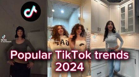 POPULAR TIKTOK TRENDS 2024( Do you know them??) #tiktok #dance