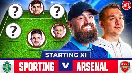 Starting XI Live | Sporting CP vs Arsenal