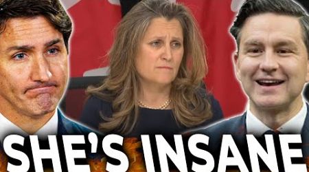 Freeland Has A MEDICAL CONDITION That Should Force Her To RESIGN